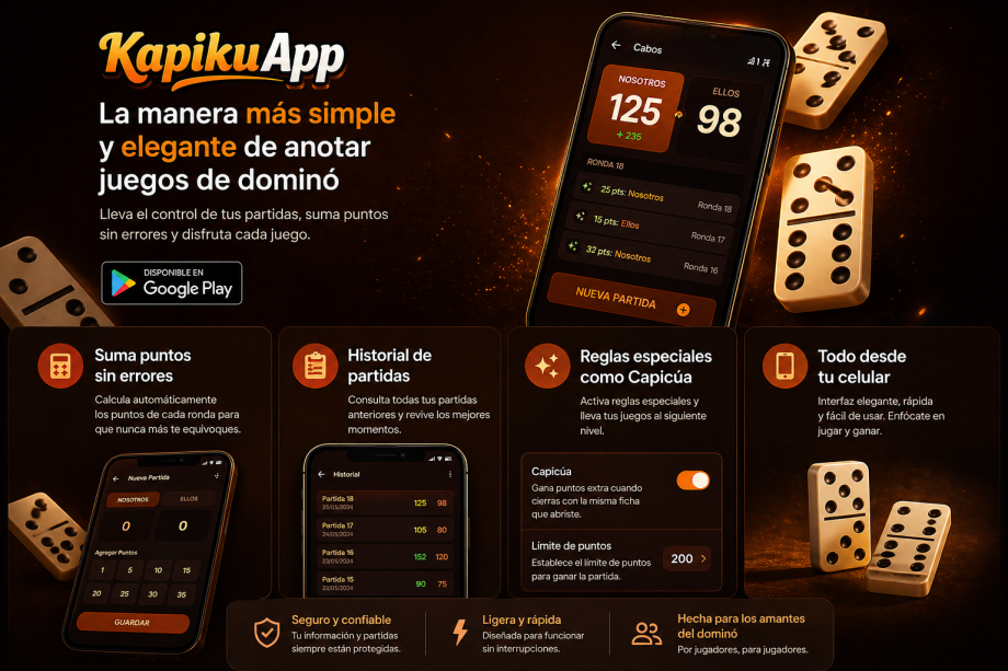 Vista de KapikuApp